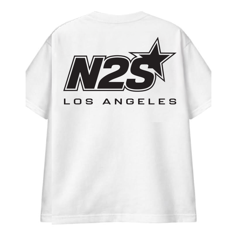 Star Logo Tee // White